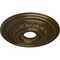 Ekena Millwork Orleans Ceiling Medallion (Fits Canopies up to 4 5/8"), 17 5/8"OD X 3 5/8"ID X 1 7/8"P, Brass CM17OLBRS - alternate 2